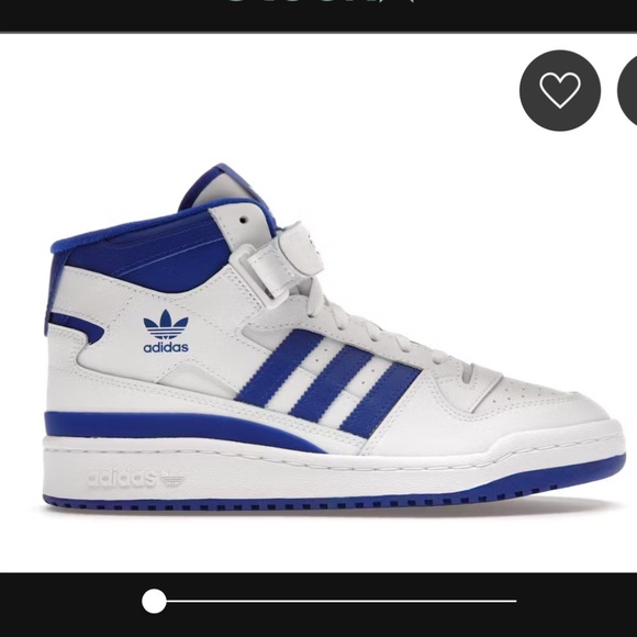 adidas Other - Adidas Men’s Forum Mid Sneaker White Blue